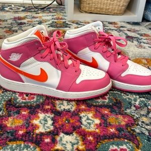 Popsicle Pink and Orange Air Jordan 1 from Nike Store size 7 youth